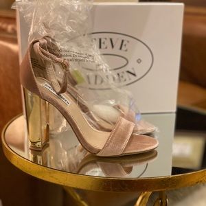 NWT Pink Velvet Steve Madden sz 7